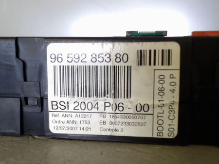 BOITIER GESTION HABITACLE PEUGEOT 207 5P