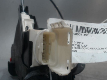 SYSTEME CONDAMNATION ARRIERE GAUCHE PEUGEOT 407