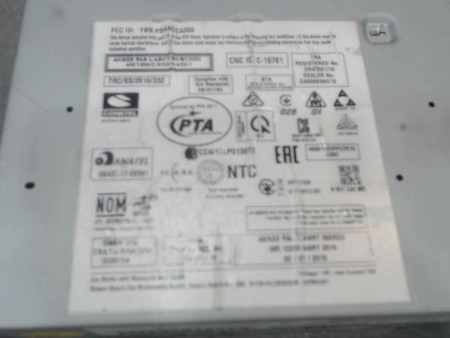 AUTORADIO CITROEN C3 AIRCR.