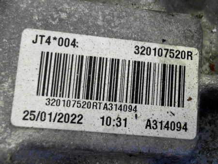 BOITE A VITESSE MECANIQUE RENAULT CLIO 1.0 LPG 