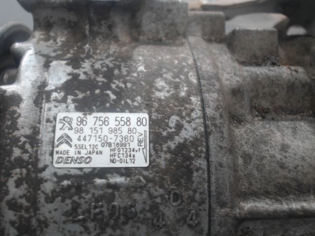 COMPRESSEUR AIR CONDITIONNE CITROEN C3 AIRCR.