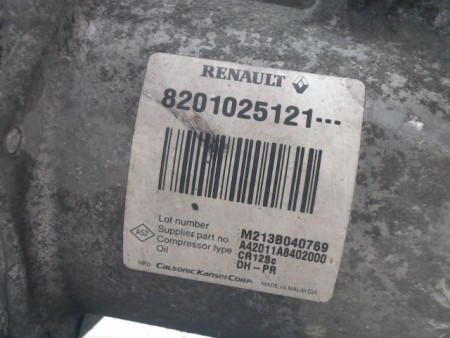 COMPRESSEUR AIR CONDITIONNE DACIA SANDERO