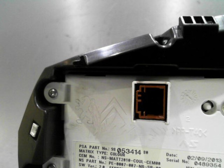 BLOC COMPTEURS CITROEN DS5