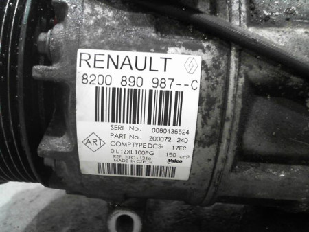 COMPRESSEUR AIR CONDITIONNE RENAULT LAGUNA