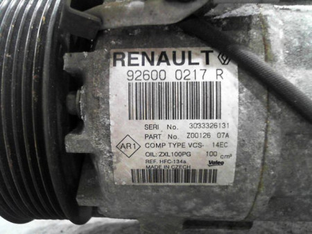 COMPRESSEUR AIR CONDITIONNE RENAULT CAPTUR