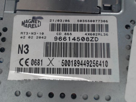 AUTORADIO CITROEN C6