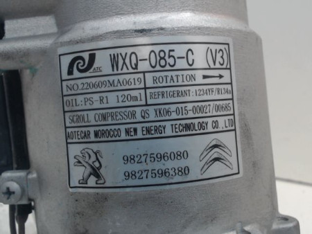 COMPRESSEUR AIR CONDITIONNE PEUGEOT 208