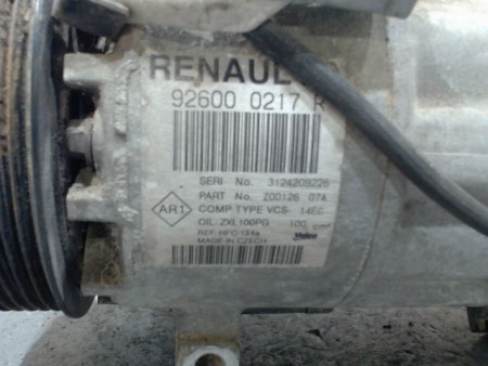 COMPRESSEUR AIR CONDITIONNE RENAULT CAPTUR