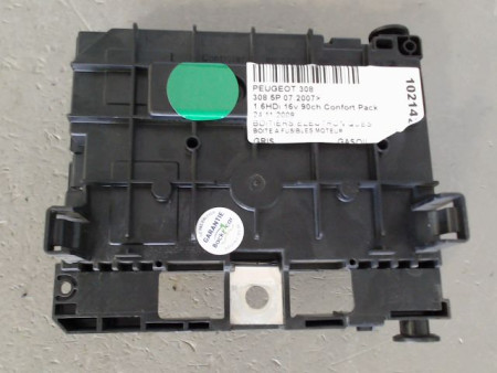 BOITE A FUSIBLES PEUGEOT 308 2007-