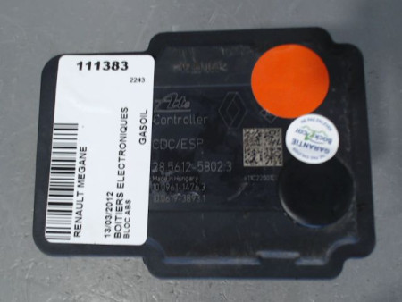 UNITE HYDRAULIQUE ABS RENAULT MEGANE