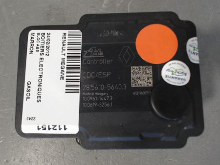 UNITE HYDRAULIQUE ABS RENAULT MEGANE