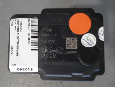 UNITE HYDRAULIQUE ABS RENAULT MEGANE