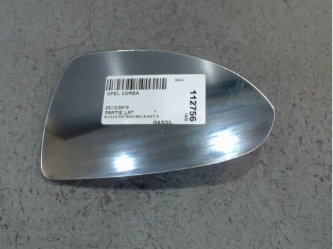 GLACE RETROVISEUR EXT D OPEL CORSA