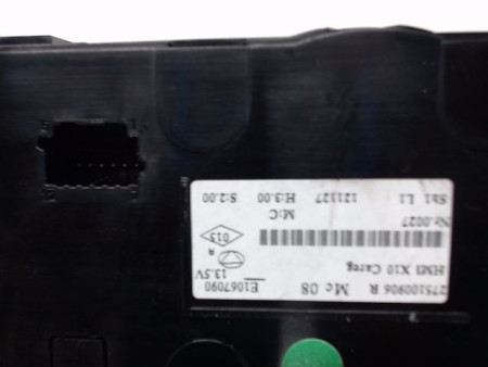 COMMANDE DE CHAUFFAGE RENAULT ZOE