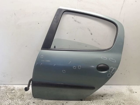 PORTE ARRIERE GAUCHE PEUGEOT 206