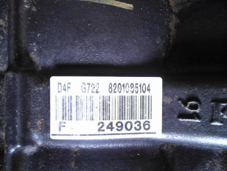 MOTEUR ESSENCE RENAULT CLIO 1.2 16V (BB05, BB0W, BB11, BB27, BB2T, BB2U, BB2V, CB05,...