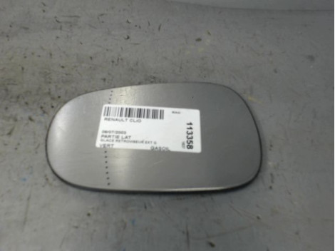 GLACE RETROVISEUR EXT G RENAULT CLIO