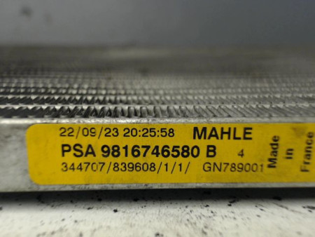 RADIATEUR / CONDENSEUR CLIM PEUGEOT 308