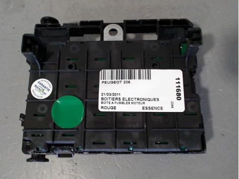 BOITE A FUSIBLES PEUGEOT 206