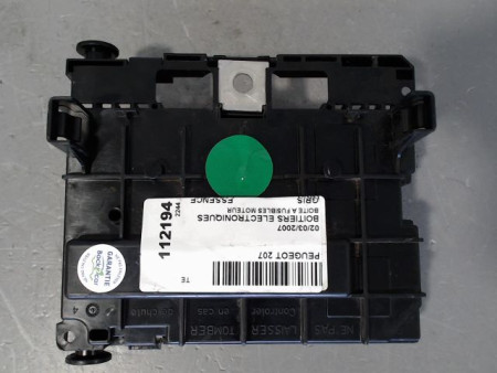 BOITE A FUSIBLES PEUGEOT 207
