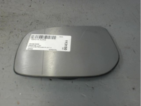 GLACE RETROVISEUR EXT G TOYOTA AURIS