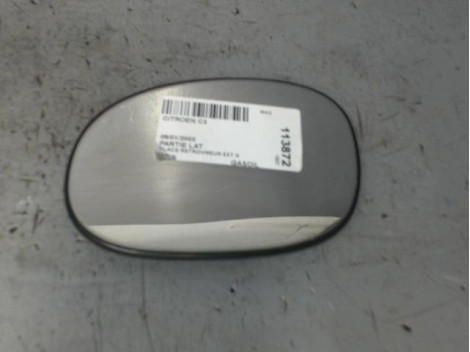 GLACE RETROVISEUR EXT G CITROEN C3
