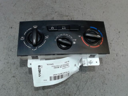 COMMANDE DE CHAUFFAGE CITROEN BERLINGO