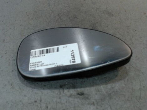 GLACE RETROVISEUR EXT D CITROEN C4