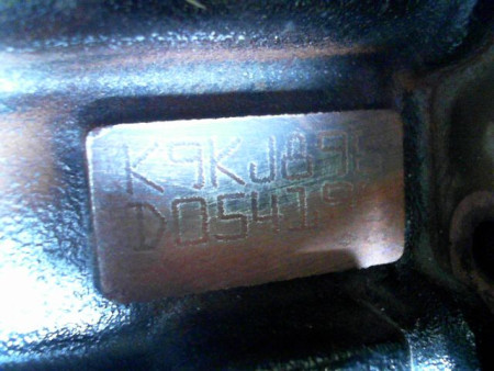 MOTEUR DIESEL DACIA DUSTER 1.5 dCi 