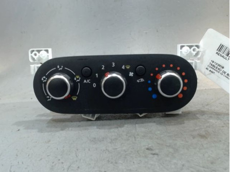 COMMANDE DE CHAUFFAGE RENAULT TRAFIC