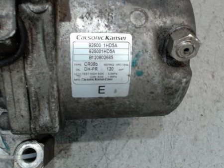 COMPRESSEUR AIR CONDITIONNE NISSAN MICRA