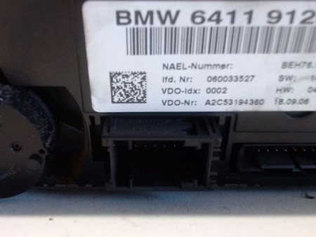 COMMANDE DE CHAUFFAGE B.M.W. SERIE 3