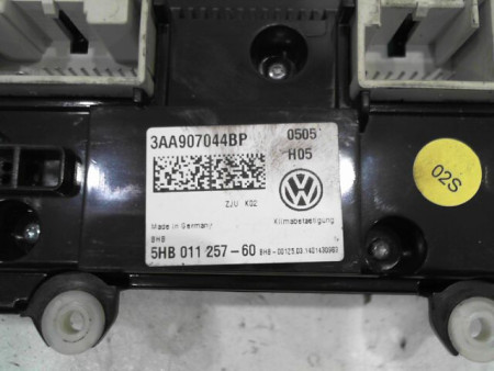 COMMANDE DE CHAUFFAGE VOLKSWAGEN TOURAN
