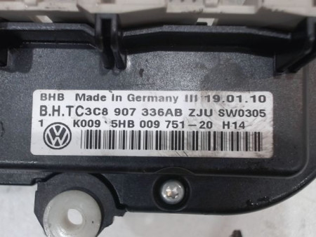 COMMANDE DE CHAUFFAGE VOLKSWAGEN GOLF VI 2008-