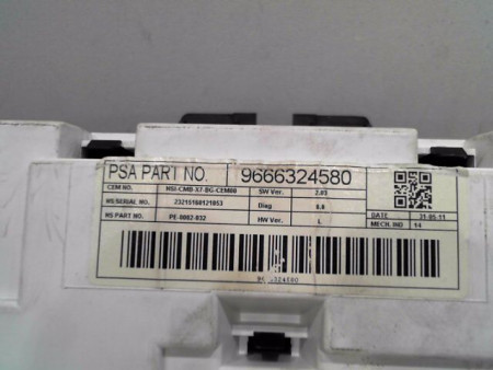 BLOC COMPTEURS CITROEN C5