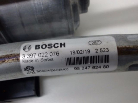 MECANISME ESSUIE-GLACE AVANT PEUGEOT 3008
