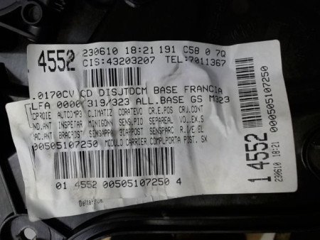 MECANISME+MOTEUR LEVE-GLACE ARRIERE GAUCHE ALFA ROMEO GIULIETTA