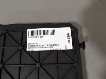 BOITIER GESTION HABITACLE PEUGEOT 206
