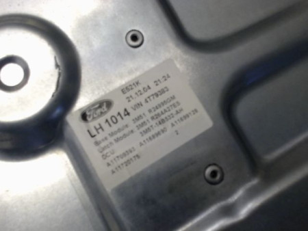 MECANISME+MOTEUR LEVE-GLACE ARRIERE GAUCHE FORD FOCUS