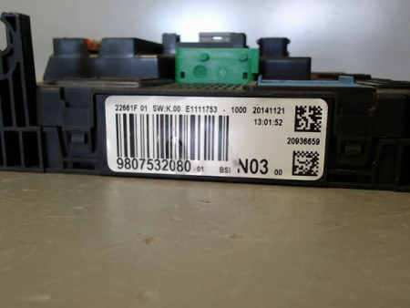 BOITIER GESTION HABITACLE PEUGEOT 208