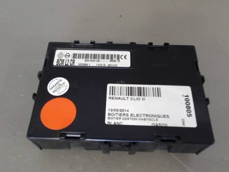 BOITIER GESTION HABITACLE RENAULT CLIO III