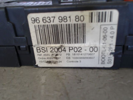 BOITIER GESTION HABITACLE PEUGEOT 308 2007-