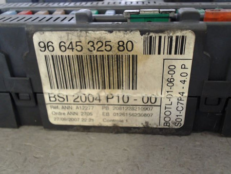 BOITIER GESTION HABITACLE CITROEN C2 2003-