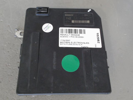 BOITE A FUSIBLES RENAULT SCENIC II PH2 2006-