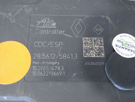 UNITE HYDRAULIQUE ABS RENAULT MEGANE
